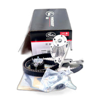 Timing Belt Kit with Water Pump Suitable for Ford Fiesta Focus C-Max 1.4L 1.6L - ZT2