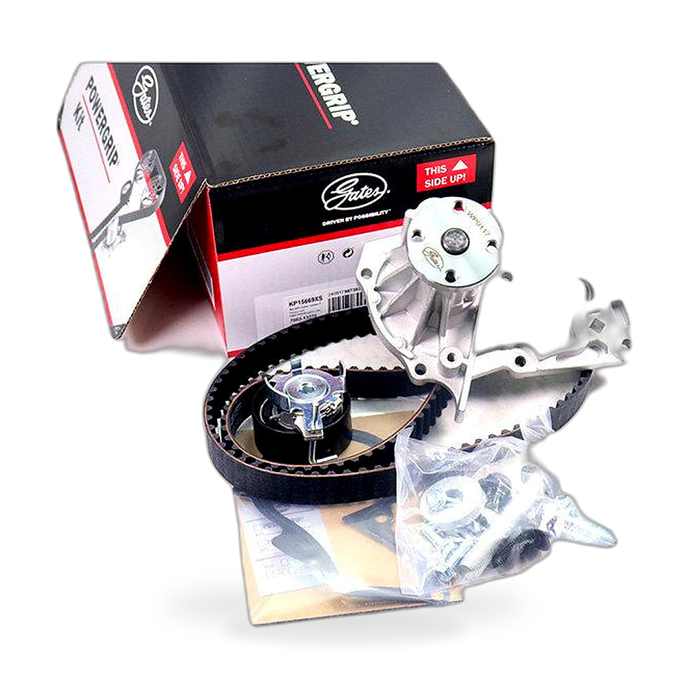 Timing Belt Kit with Water Pump Suitable for Ford Fiesta Focus C-Max 1.4L 1.6L - ZT3