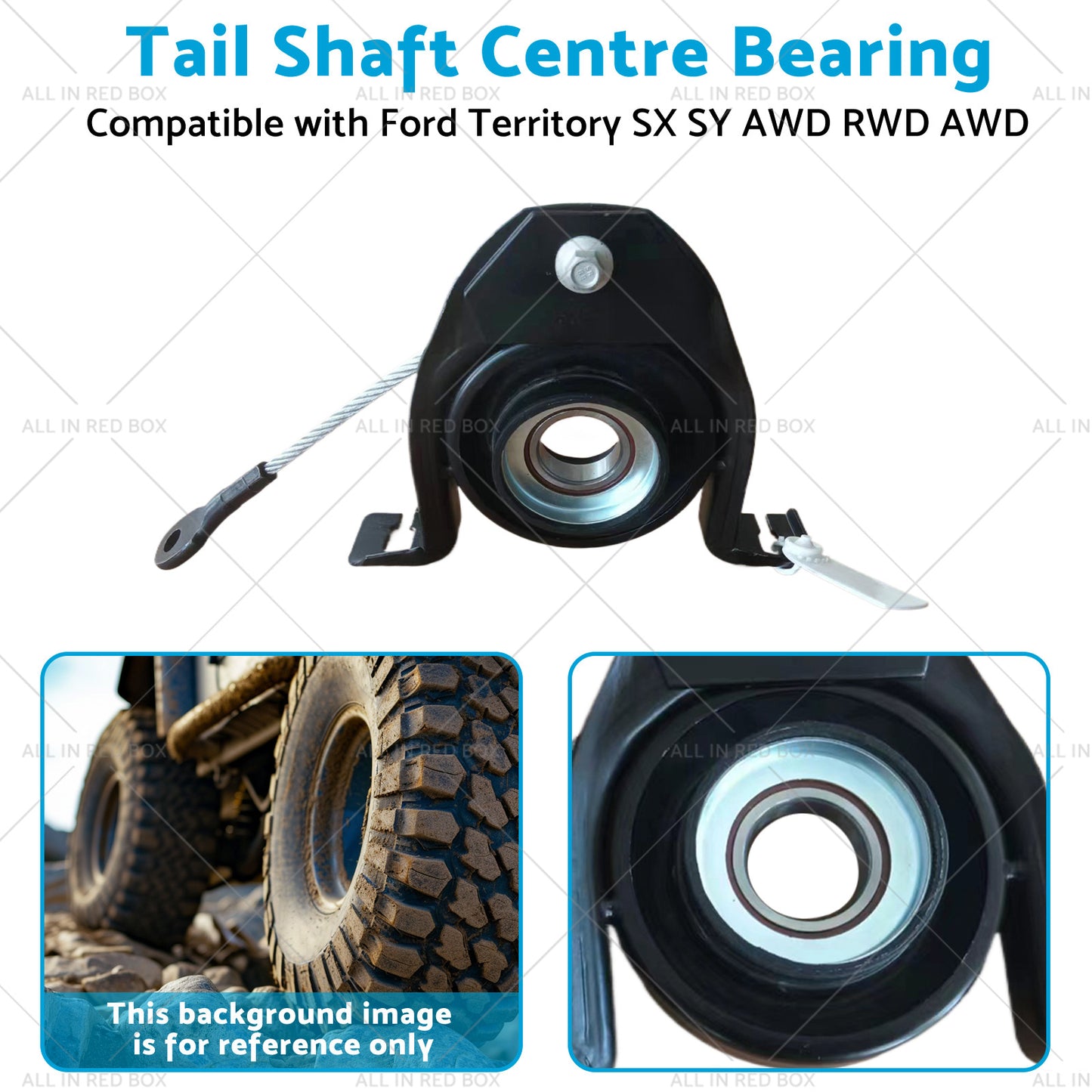 Tail Shaft Centre Bearing Suitable for 04-11 Ford Territory SX SY AWD RWD AWD