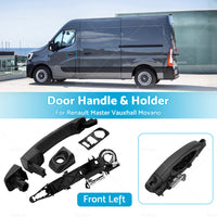 Sliding Door Handle  and  Handle Holder Left Side For Renault Master Vauxhall Movano