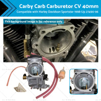 Carby Carb Carburetor CV 40mm Fit For Harley Davidson Sportster 1998-Up 27490-96