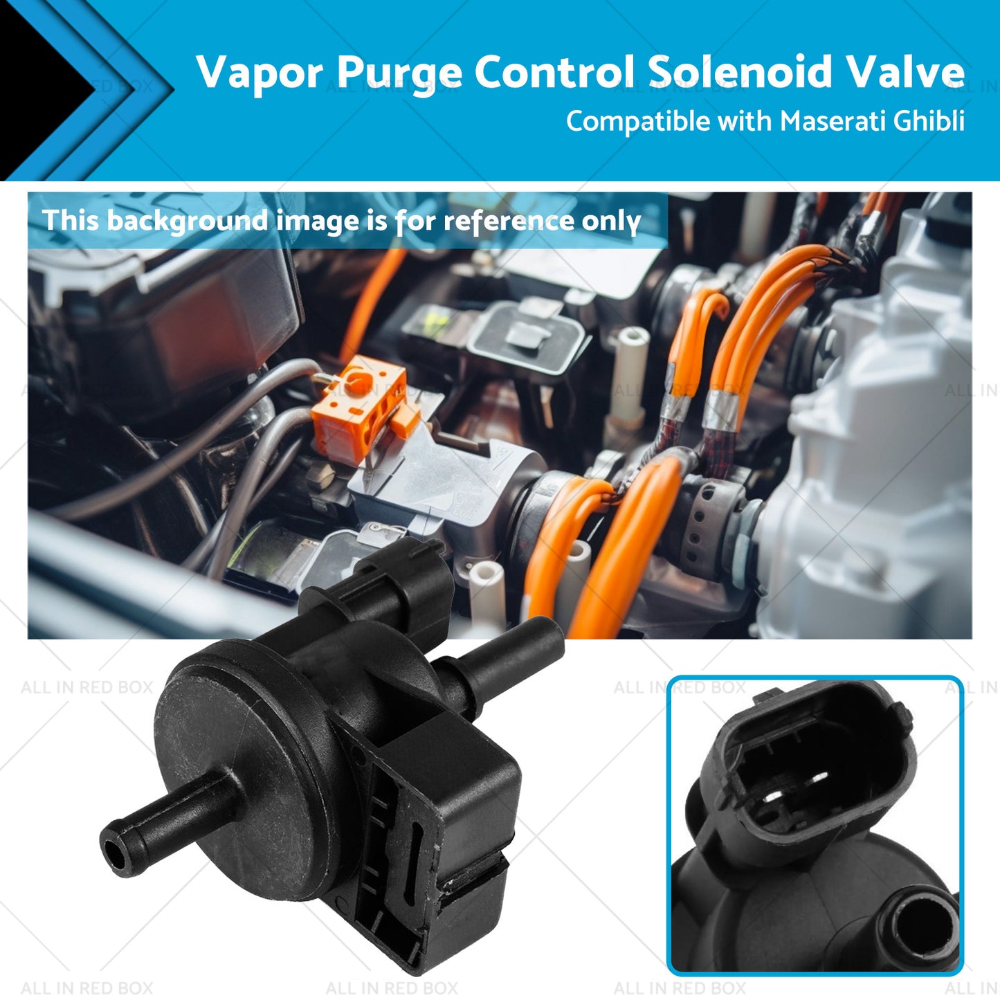 Vapor Purge Control Solenoid Valve Suitable for Maserati Ghibli 14-19 0280142414