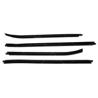 4x Window Moulding Trim Weather Strip Suitable For HILUX SR5 Double Cab 05-15