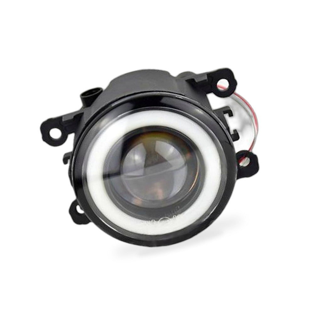 LED Angel Eye Fog Light Cover Suitable for Mitsubishi Outlander 2016-2018 White - BD2