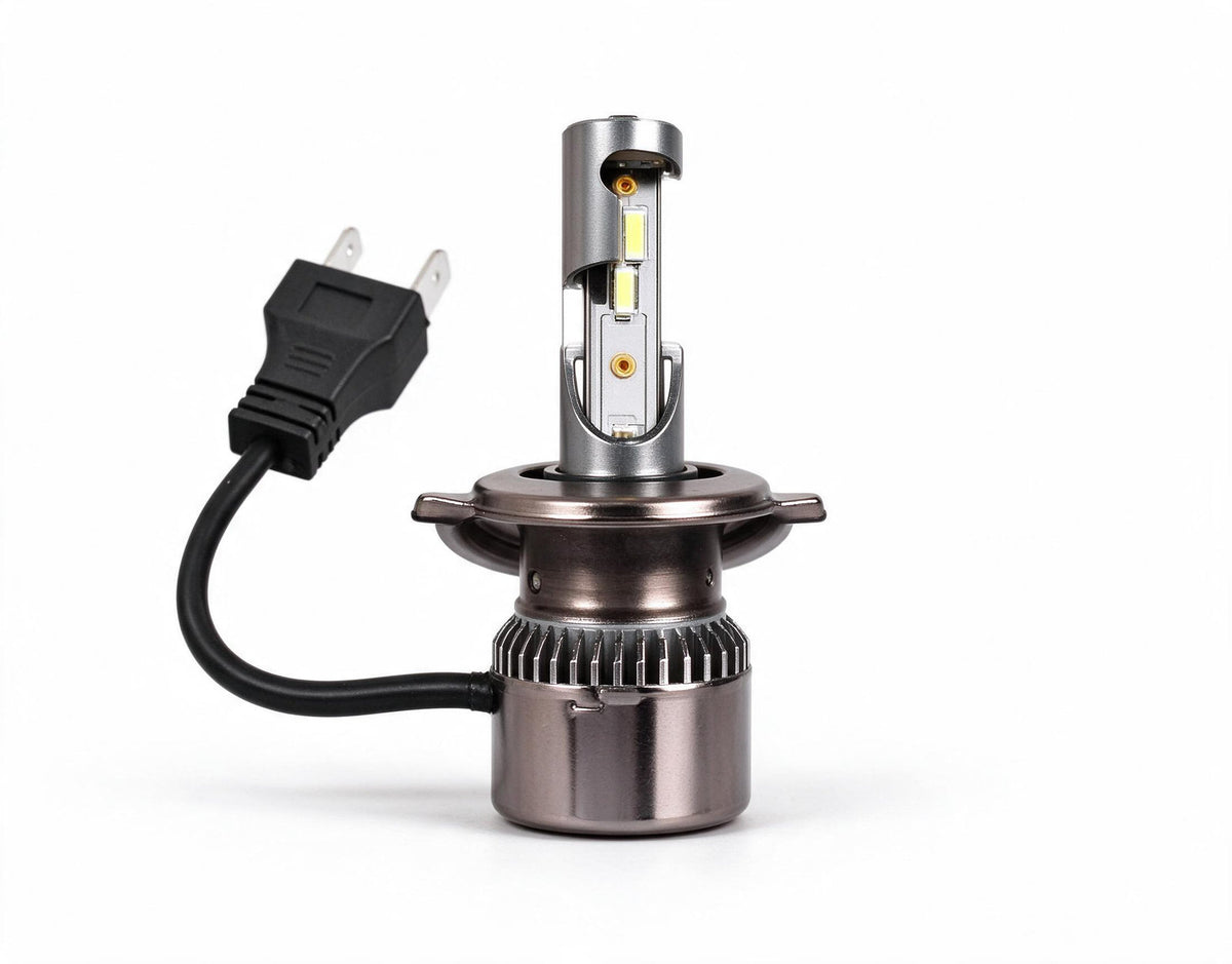 LED Headlight Globes H4 9003 Fan Cooling Suitable for Toyota Hilux Corolla Camry - ZT2