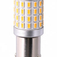 PY21W 1156 Amber LED Turn Signal Globes Suitable for Universal Vehicles 12V - XQ1