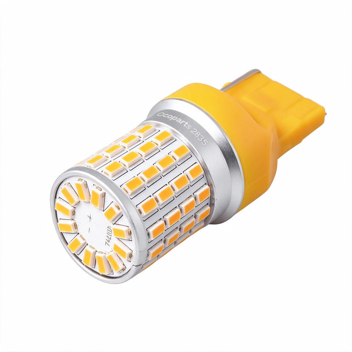 WY21W 7440 Amber LED Tail Brake Light Globes Suitable for Honda Civic Toyota - BD1