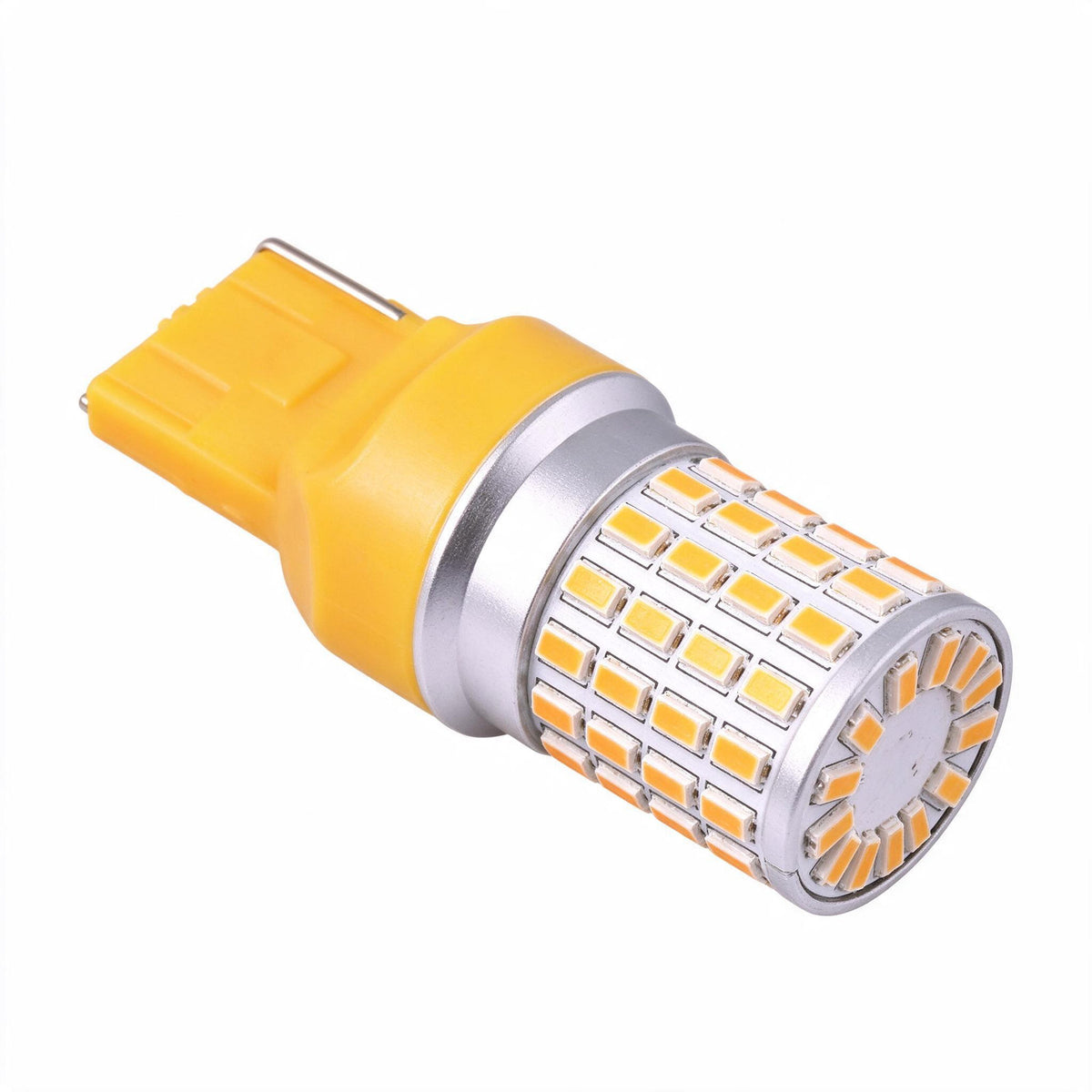 WY21W 7440 Amber LED Tail Brake Light Globes Suitable for Honda Civic Toyota - BD2