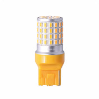 WY21W 7440 Amber LED Tail Brake Light Globes Suitable for Honda Civic Toyota - ZT2