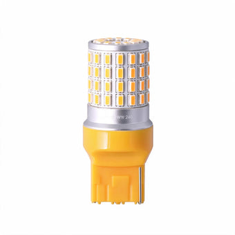 compare product WY21W 7440 Amber LED Tail Brake Light Globes Suitable for Honda Civic Toyota