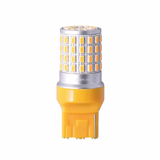 WY21W 7440 Amber LED Tail Brake Light Globes Suitable for Honda Civic Toyota - ZT2