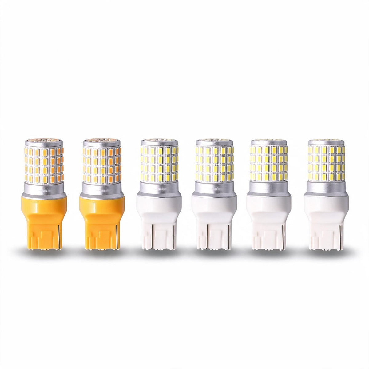 LED Wedge Tail Light Globes Set of 6 Suitable for Toyota Camry Corolla Honda - BD1