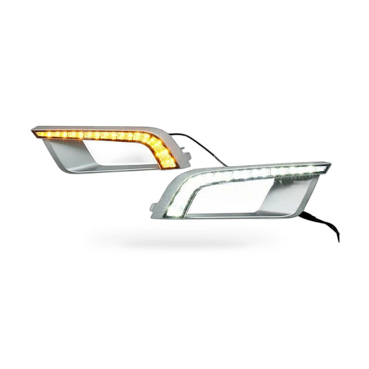 LED Fog Light Cover DRL Turn Brake Light Suitable for Ford Ranger 2015-2016 - ZT2