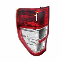 Chrome Tail Light Assembly LH RH with LED Globes Suitable for Ford Ranger Ute - BD1