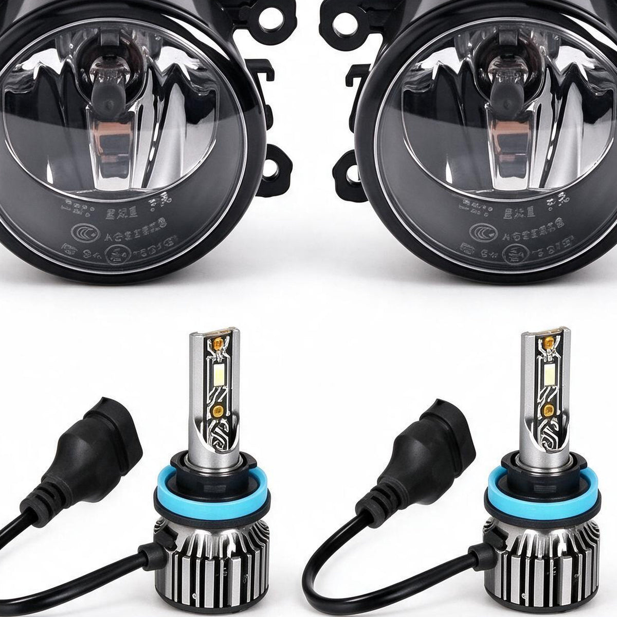Fog Lamp Standard with H11 LED Globes Suitable for Isuzu D-Max 2020-2024 RG - XQ1