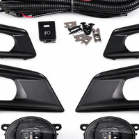LED Fog Light Kit Suitable for Isuzu D-Max RG 2020-2024 Bezel Wiring - XQ1