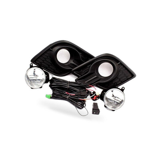 4-Eye LED Daytime Running Light Fog Light Frame Suitable for Toyota Hilux Revo