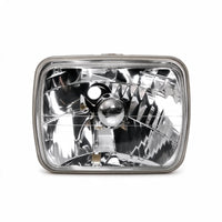 7x5 Inch Square Head Light Glass Lens Set Suitable for Jeep CJ5 CJ7 Wrangler - ZT2