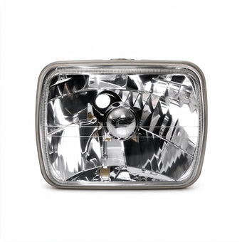 compare product 7x5 Inch Square Head Light Glass Lens Set Suitable for Jeep CJ5 CJ7 Wrangler