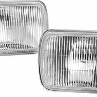 7 Inch Round Semi Sealed Head Light Set Suitable for Chevrolet C10 Ford F-100 - XQ1