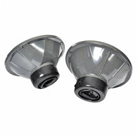 7 Inch Round Head Lamp Diamond Look Set Suitable for Jeep Wrangler CJ Hummer - BD1