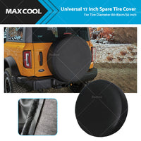 17 Inch Spare Wheel Cover Vinyl 4x4 Tire Covers for 80-83cm or 32 inch  Tyre Diameter