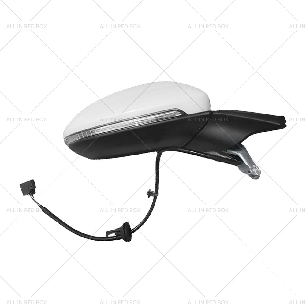 Door Mirror Suitable for VW Golf MK7 2013-2021 Right Driver Side White Heated