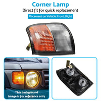{{ RH Driver Side Corner Signal Light Suitable For Mitsubishi Pajero Montero 93-96 }} - Buy Car Parts Online at {{ Kaka Auto Parts }}.