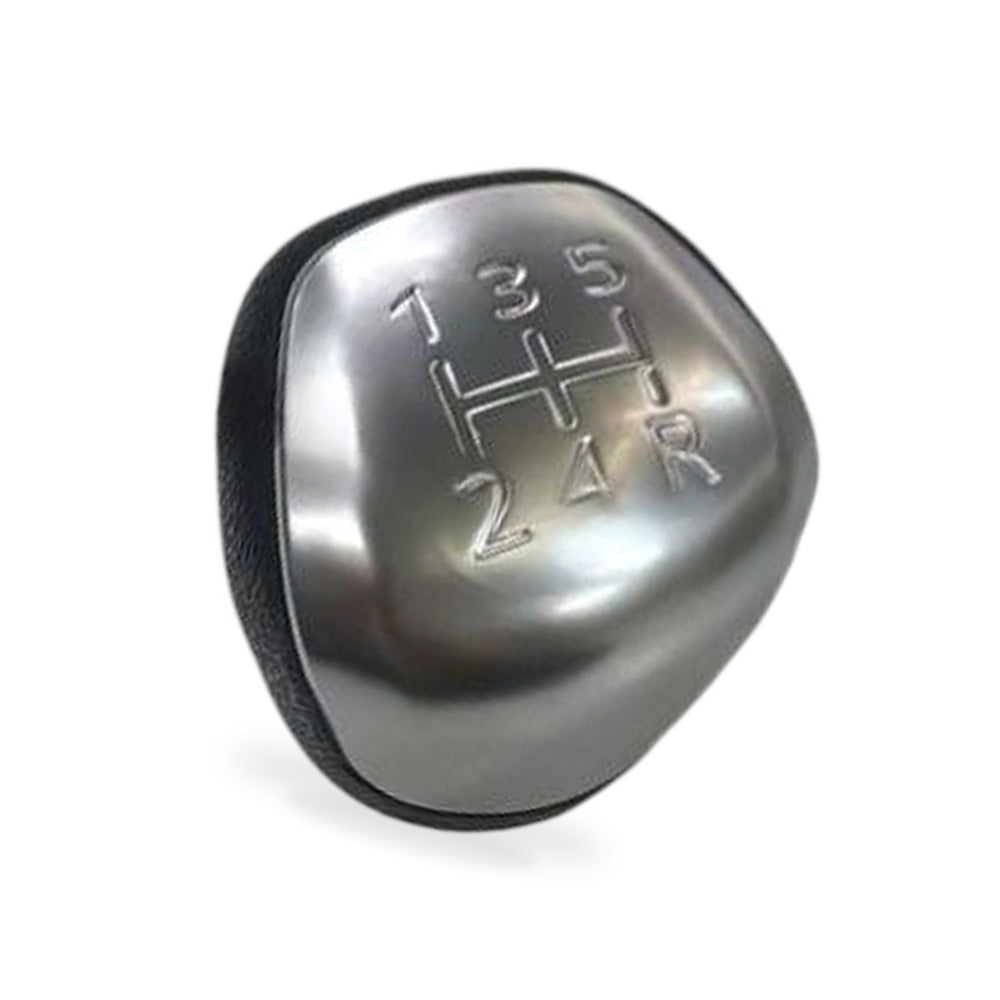 5 Speed Gear Shift Knob Silver Suitable for Ford Ranger BT50 Mazda BT-50 - BD1