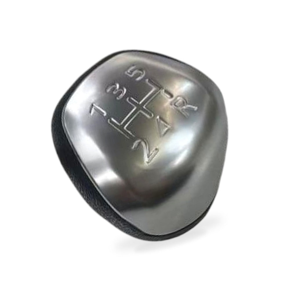 5 Speed Gear Shift Knob Silver Suitable for Ford Ranger BT50 Mazda BT-50 - BD2