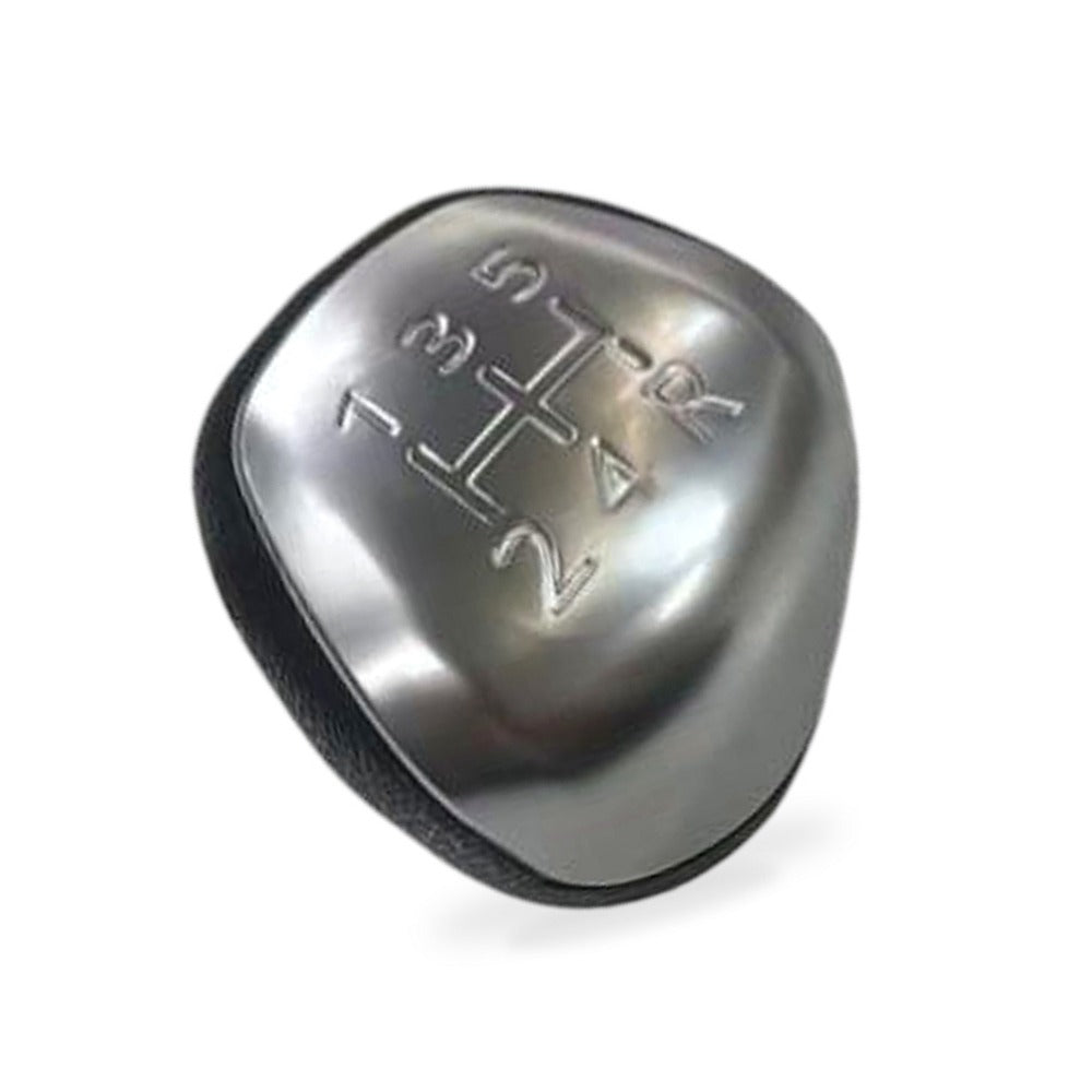5 Speed Gear Shift Knob Silver Suitable for Ford Ranger BT50 Mazda BT-50 - BD4