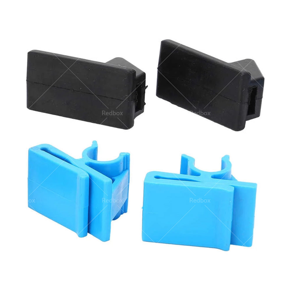 SET OF 4 GLOVE BOX HINGE CLIPS AND BUMPERS For HOLDEN COMMODORE VY VZ WK WL