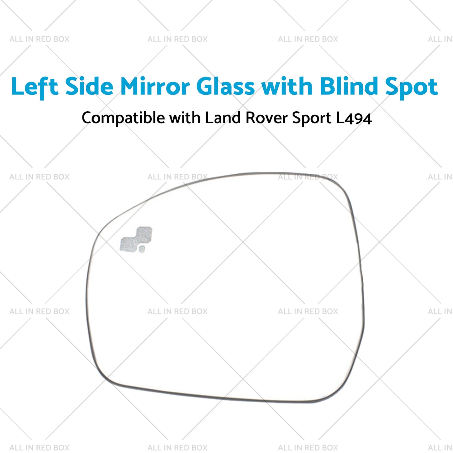 Left Side Mirror Glass with Blind Spot Suitable for Land Rover Sport L494 14-21