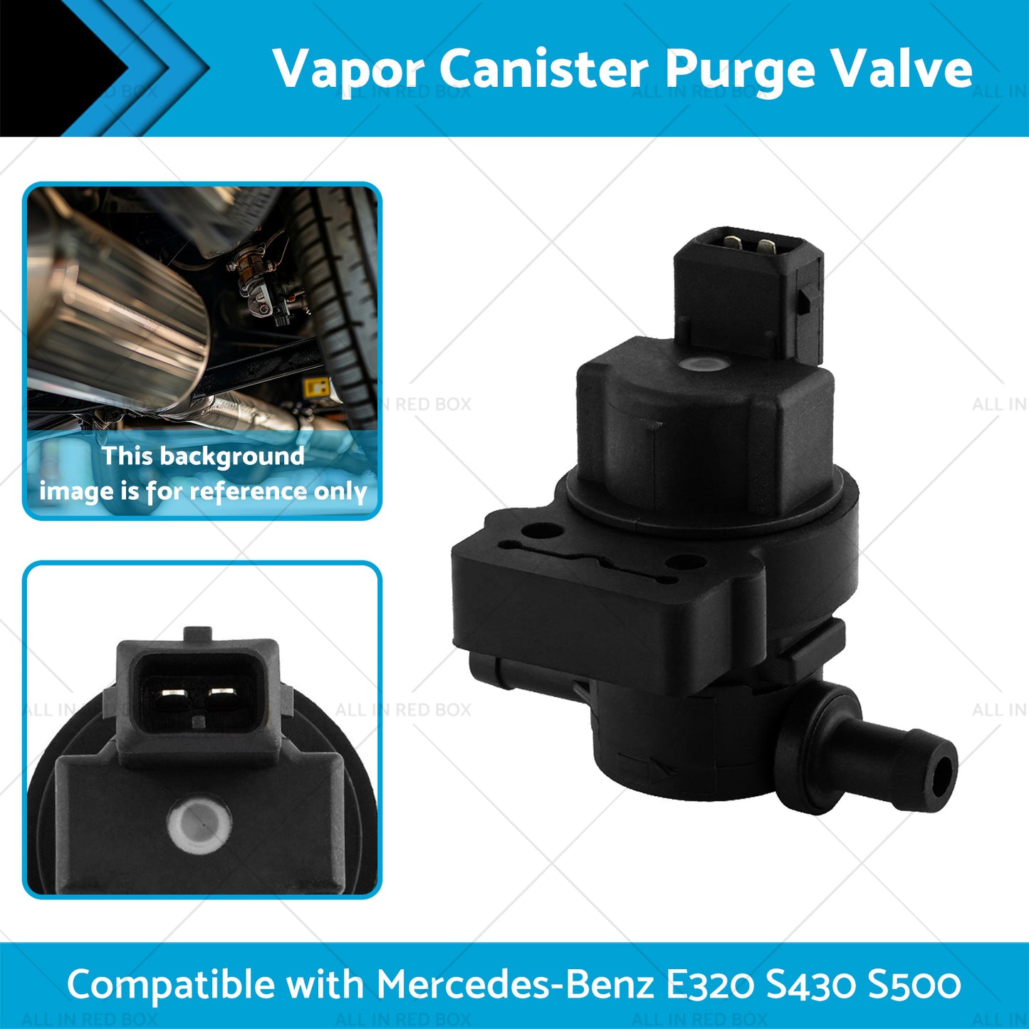 Vapor Canister Purge Valve Suitable for Mercedes-Benz E320 S430 S500 1998-2006