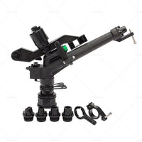 DN40 Impact Sprinkler Spray Gun Sprinkler Head w or  5 Spray Nozzles Irrigation