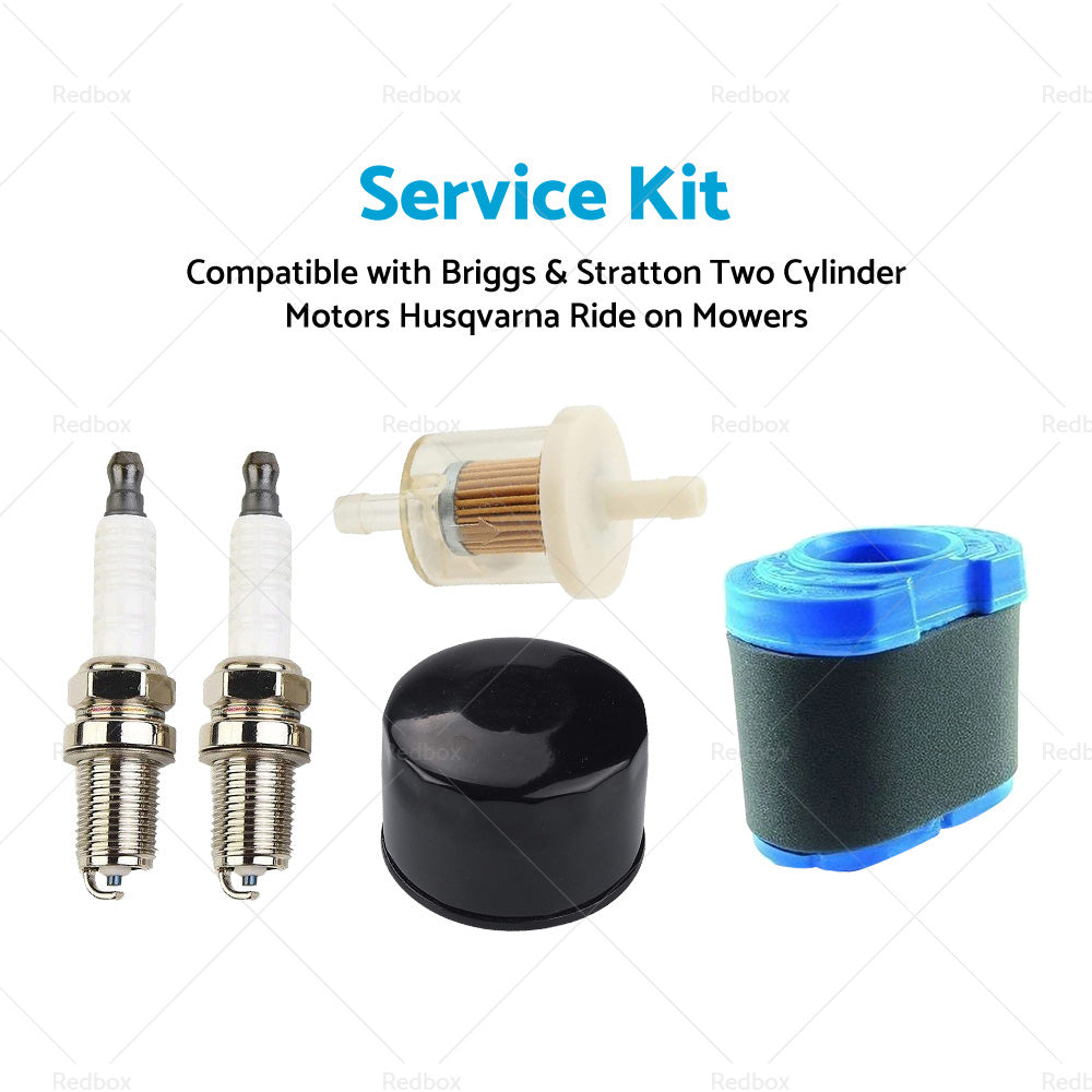 Service Kit Suitable For Briggs  and  Stratton Two Cylinder Motors Husqvarna Mowers