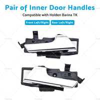 Front Rear Pair Left Right Inner Door Handle Suitable for Holden Barina TK 05-11