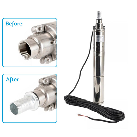 3in 48V 750W Solar Submersible Bore Hole Water Pump Suitable for Deep Well