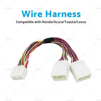 CD Changer  and  Sat Navigation Y Cable Replacement Suitable for Honda Acura Toyota