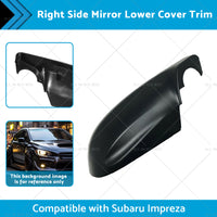 Right Mirror Lower Cover Trim Suitablefor 16-23 Subaru Impreza Forester Outback