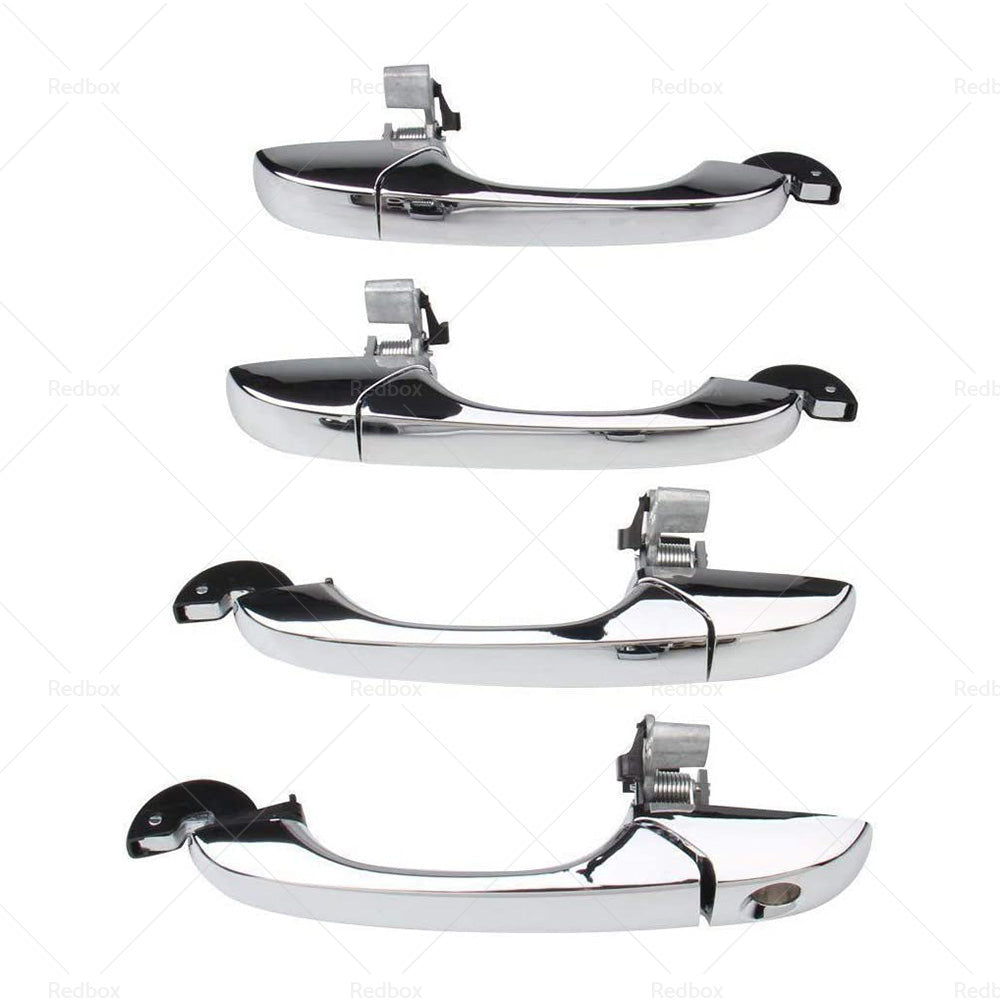 4pcs Exterior Door Handles Fits For Chrysler 300 or 300C 4589009AH 4589009AD 05-10