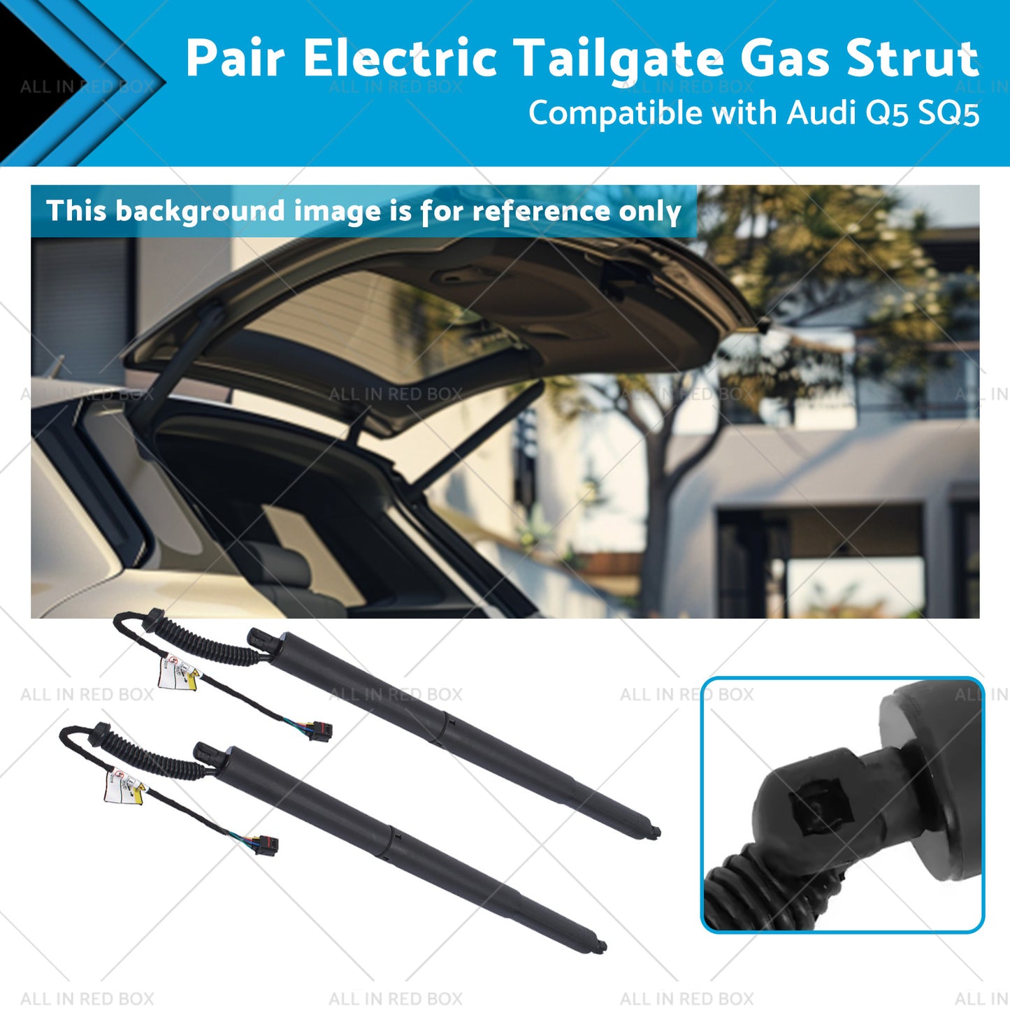 Pair Left or Right Suitable For Audi Q5 SQ5 80A827851A Electric Tailgate Gas Strut