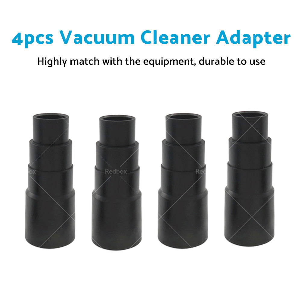 4Pcs Vacuum Cleaner Power Tool Dust Extractor Hose Universal Adapter Converter