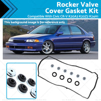 Rocker Valve Cover Gasket Kit Silicone Suitable For Honda Integra DC5 K20A K20Z