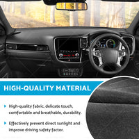 Non-Slip Dash Mat Suitable For Mitsubishi Outlander 12-20 SUV Dashboard Cover