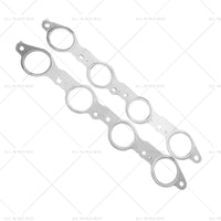 1 Pair Exhaust Manifold Header Gasket Suitable For LS LS1 4. 8 5. 3 5. 7 6. 0 6. 2L