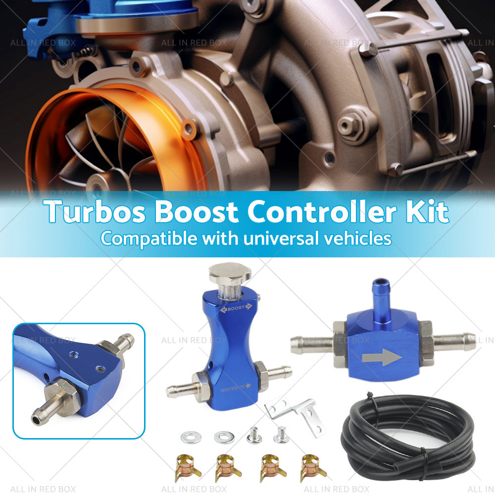 Adjustable Tee Manual Turbo Boost Controller Bleed Valve Petrol Diesel Universal