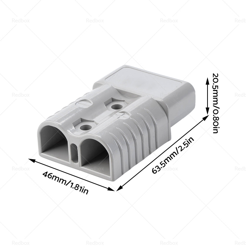 2 x GREY Suitable For ANDERSON STYLE PLUG 120A AMP PREMIUM HEAVY DUTY