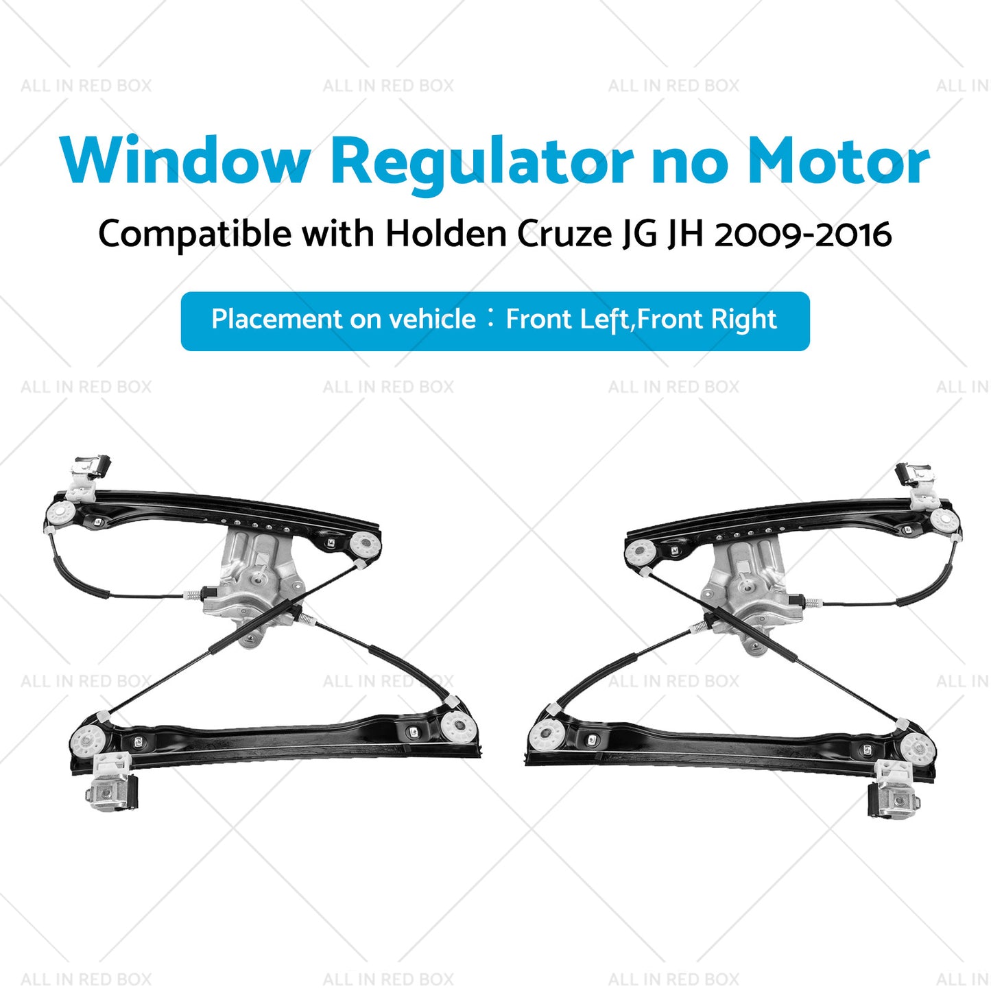 Window Regulator Front LHRH Suitable For Holden Cruze JG JH 2009-2016 no Motor