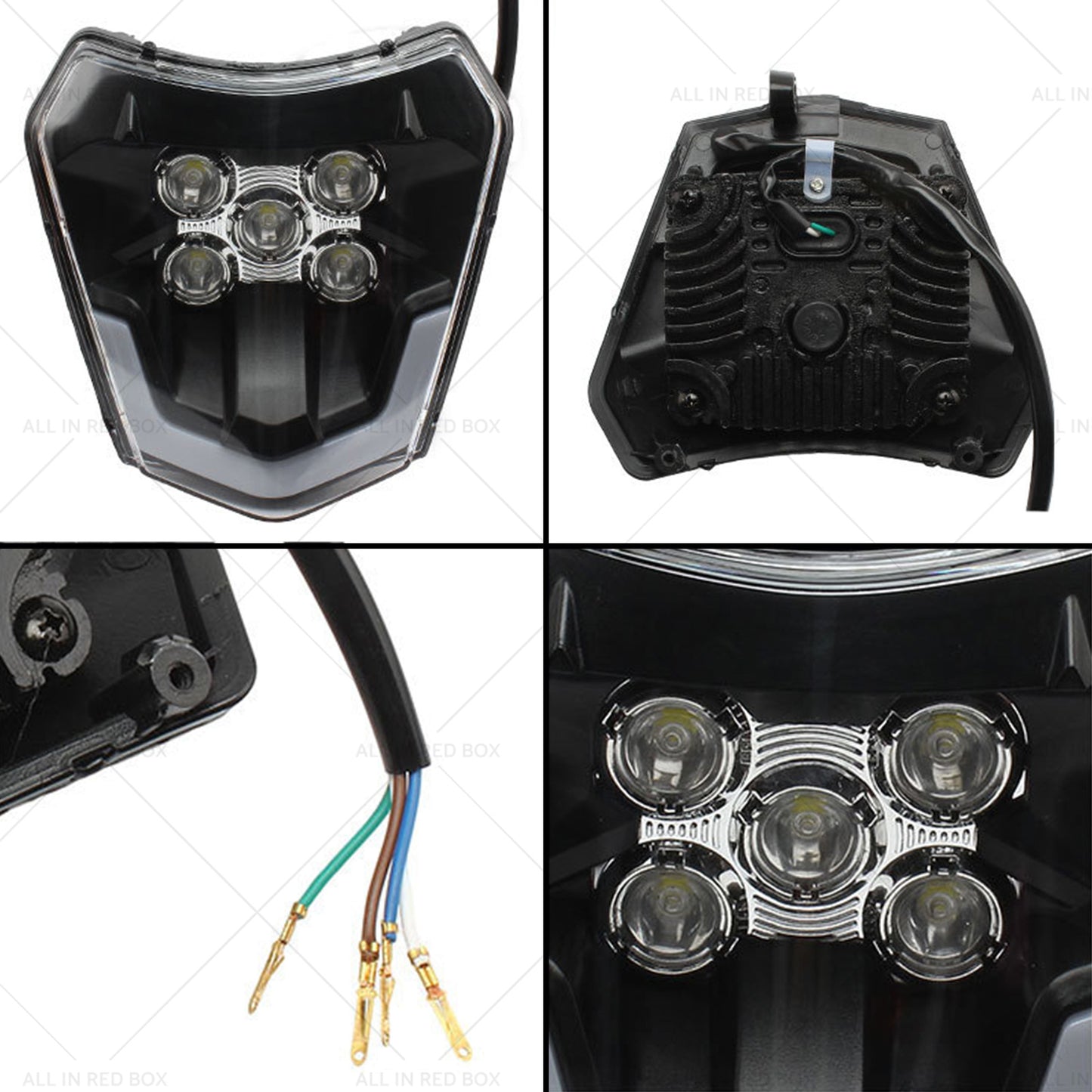 Motorcycle LED Headlight Suitable For XCF SXF EXC KTM XCW 250 300 350 450 500